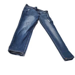 Rewind size 17 (33w)  distressed skinny jeans